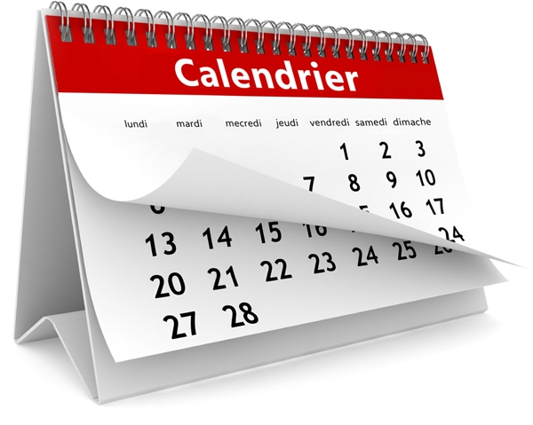 Calendrier 2023