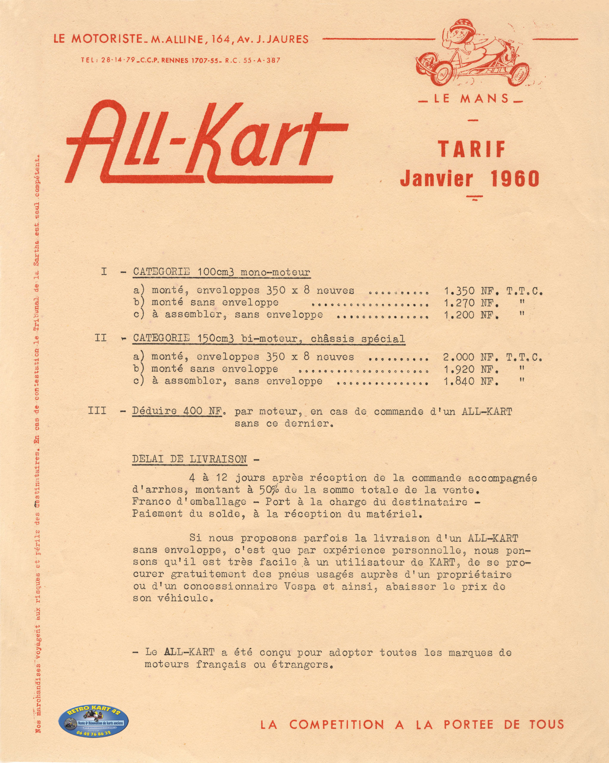 All-Kart, 1960