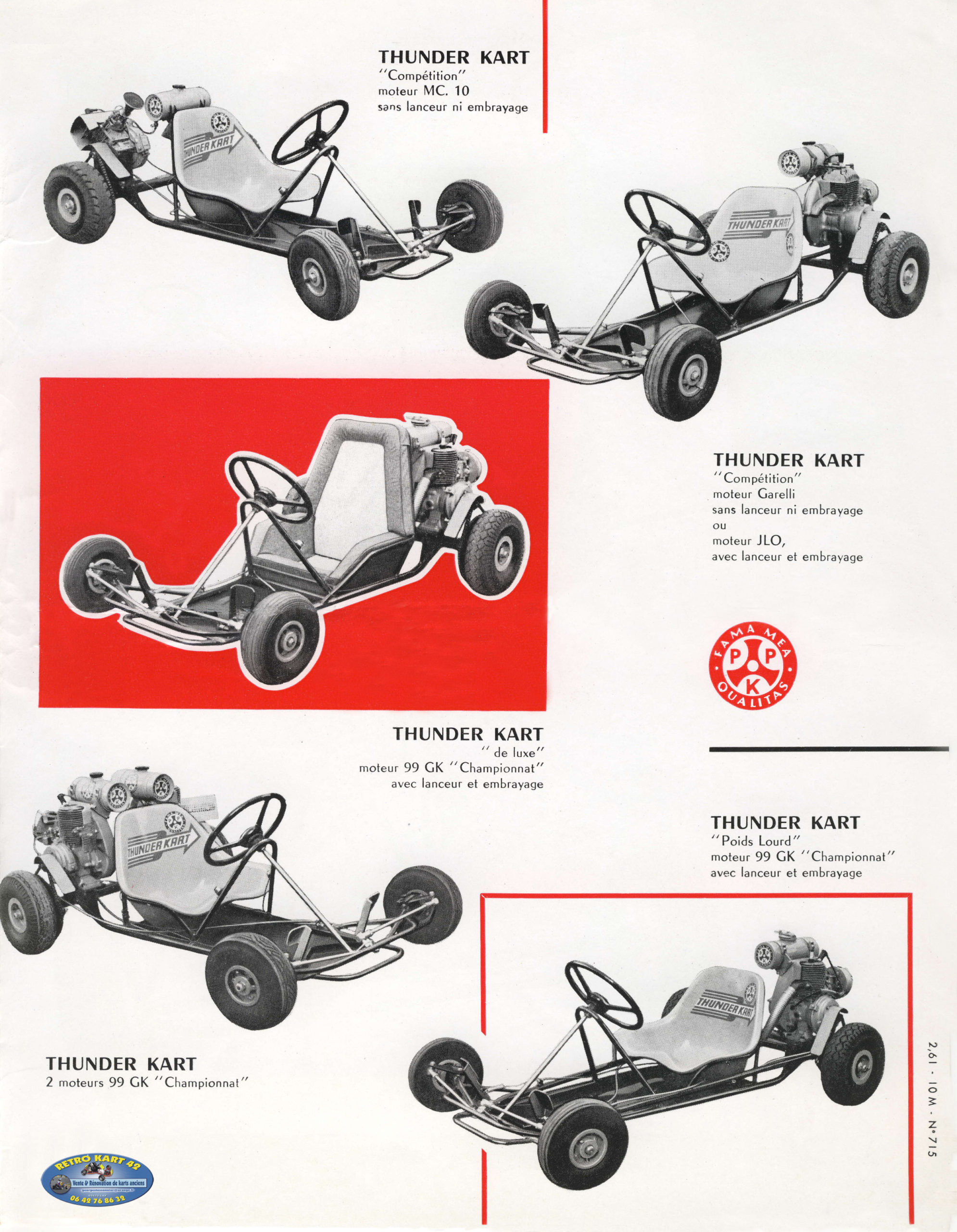 Châssis; Thunder; ThunderKart; Thunder Kart; Wonder Kart; Wonder-Kart; Courbevoie